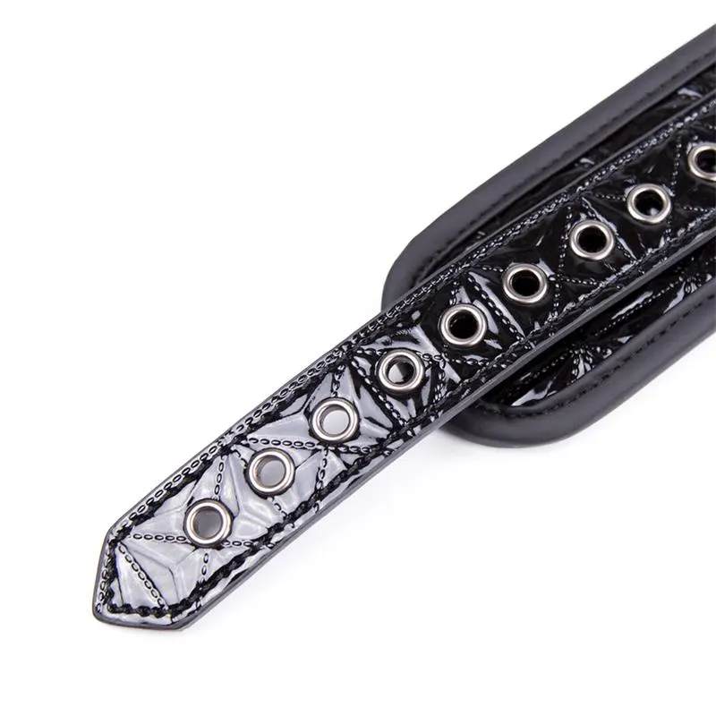 Collar con Correa Sapphire Cuero Vegano · BLACK SAPPHIRE · Accesorios y Sets — Foto 4