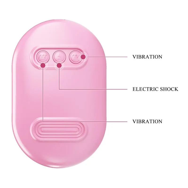 Surprise Box Huevo Vibrador y Pinzas para Pezones con Electro Estimulación Rosa · PRETTYLOVE · Estimuladores de Clítoris — Foto 8