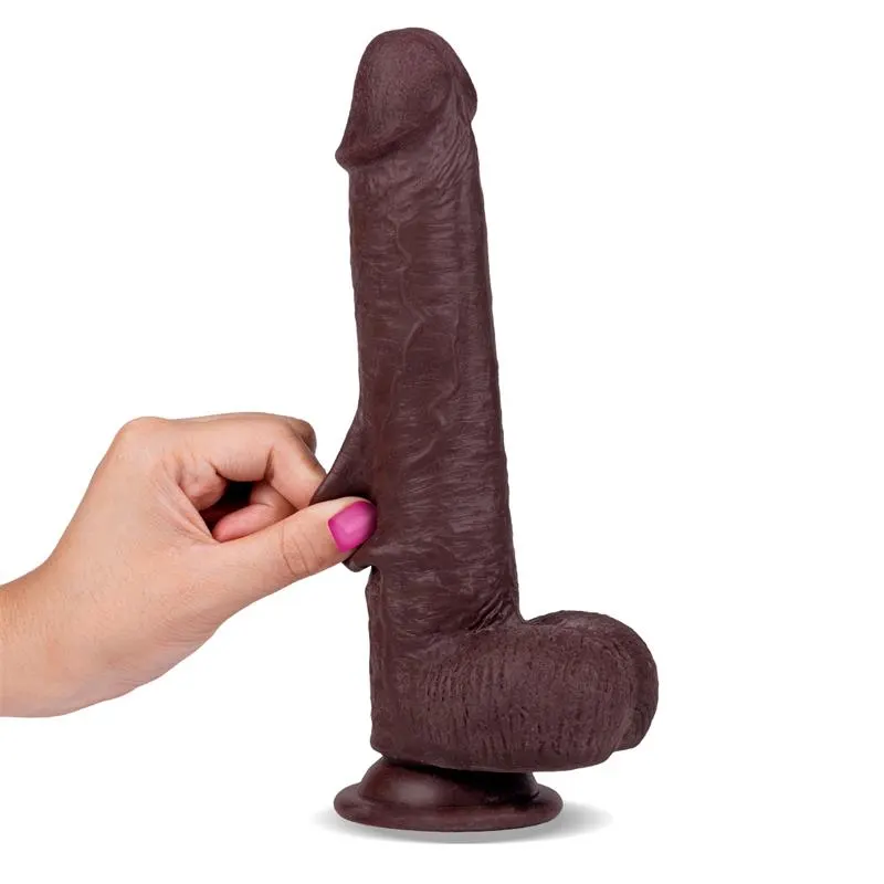 Slidy Dildo Realista Dual Layer Retráctil y Orientable 9 · LIKETRUE · Dildos — photo 6