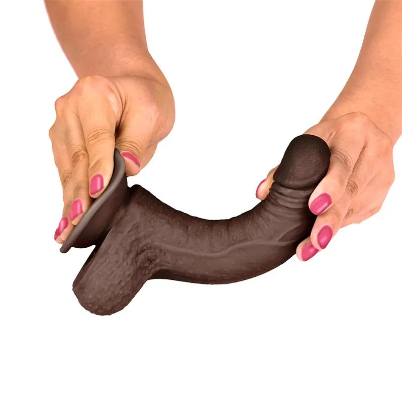 Slidy Dildo Realista Dual Layer Retráctil y Orientable 7 · LIKETRUE · LIKETRUE · Dildos — photo 6