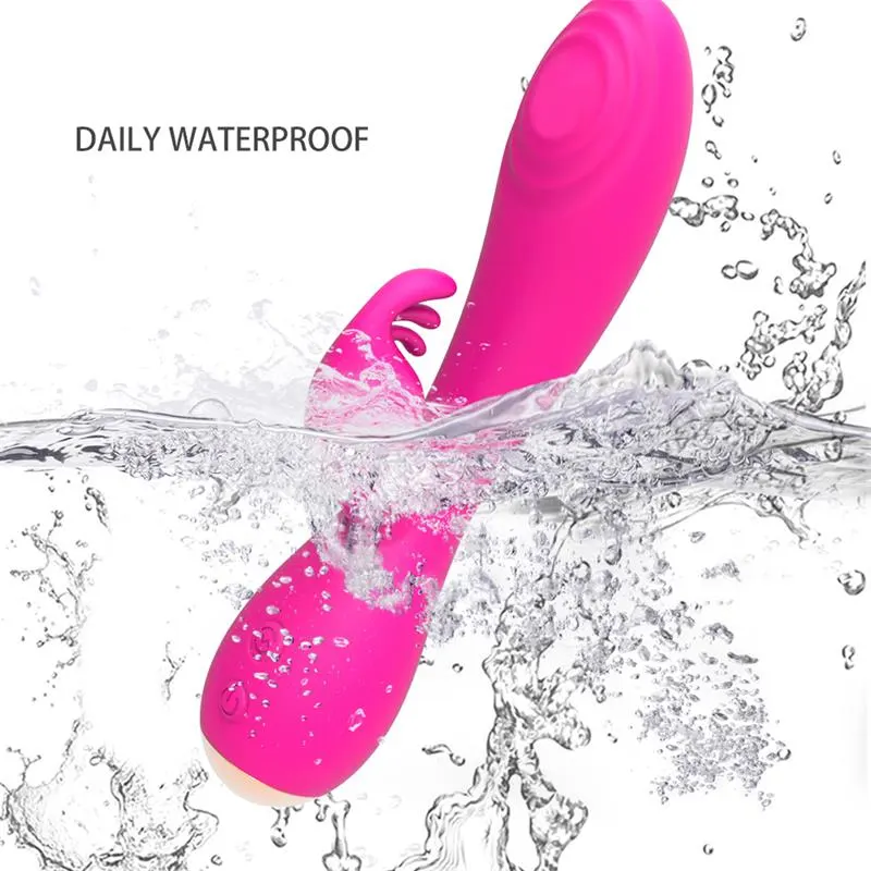 Conejito Vibrador Magic Stick con Pulsación Fucsia · NALONE · Masturbadores Ella — photo 4