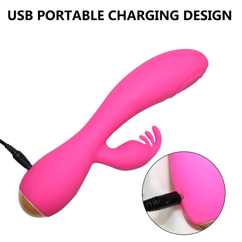 Conejito Vibrador Magic Stick con Pulsación Fucsia · NALONE · Masturbadores Ella — photo 5