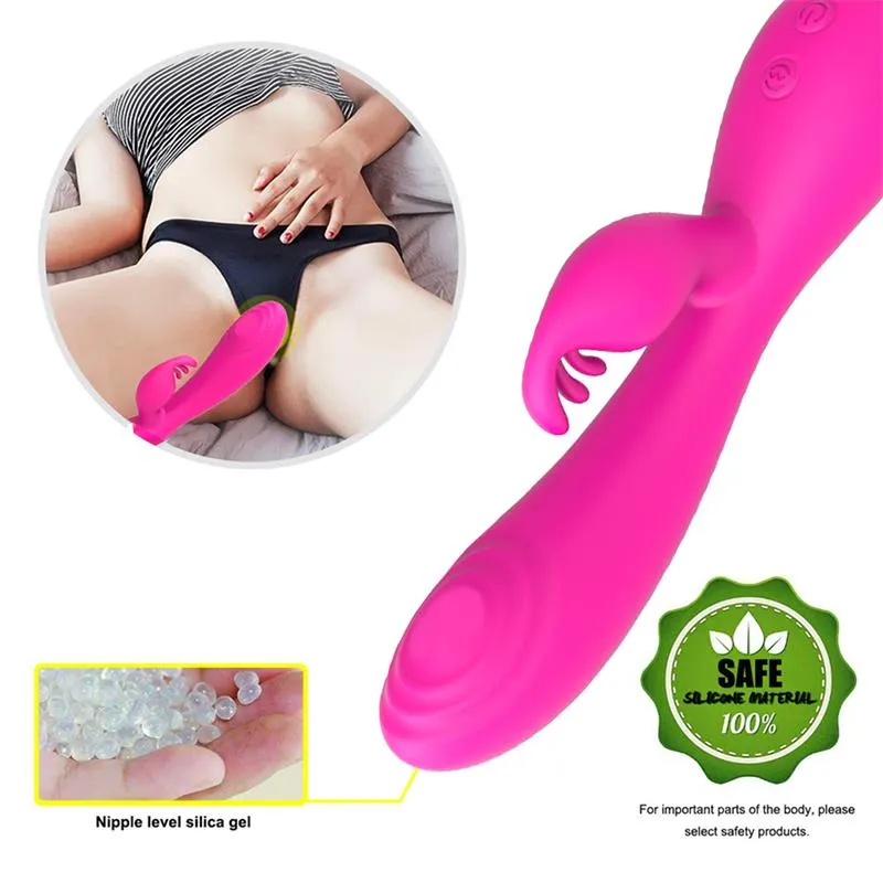 Conejito Vibrador Magic Stick con Pulsación Fucsia · NALONE · Masturbadores Ella — photo 10