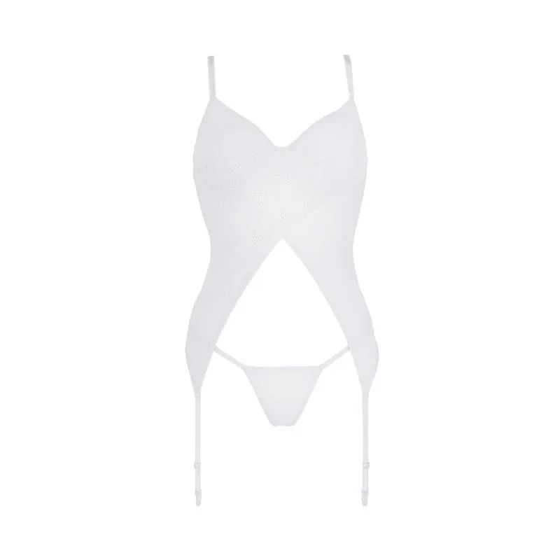 Adelina Corset Blanco · S/M · AVANUA · Corsés, Ligueros y Medias — Foto 3