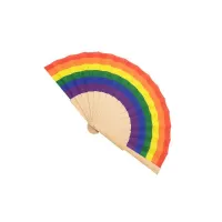 Abanico Colores Bandera LGBT+ · DIVERTY SEX · Línea LGBT+