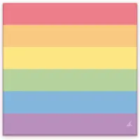 Set 20 Servilletas con Colores Bandera LGBT+ · DIVERTY SEX · Línea LGBT+
