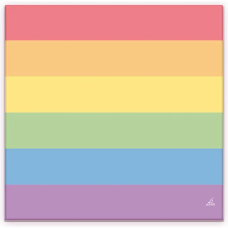 Set 20 Servilletas con Colores Bandera LGBT+ · DIVERTY SEX · Línea LGBT+