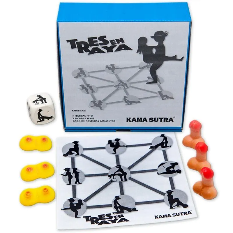 Tres en Raya Edición Kamasutra · DIVERTY SEX · Juegos y Complementos Divertidos