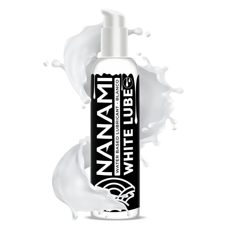 Lubricante Blanco Cremoso Imitación al Semen Base Agua Vegano 150 ml · NANAMI · Lubricantes