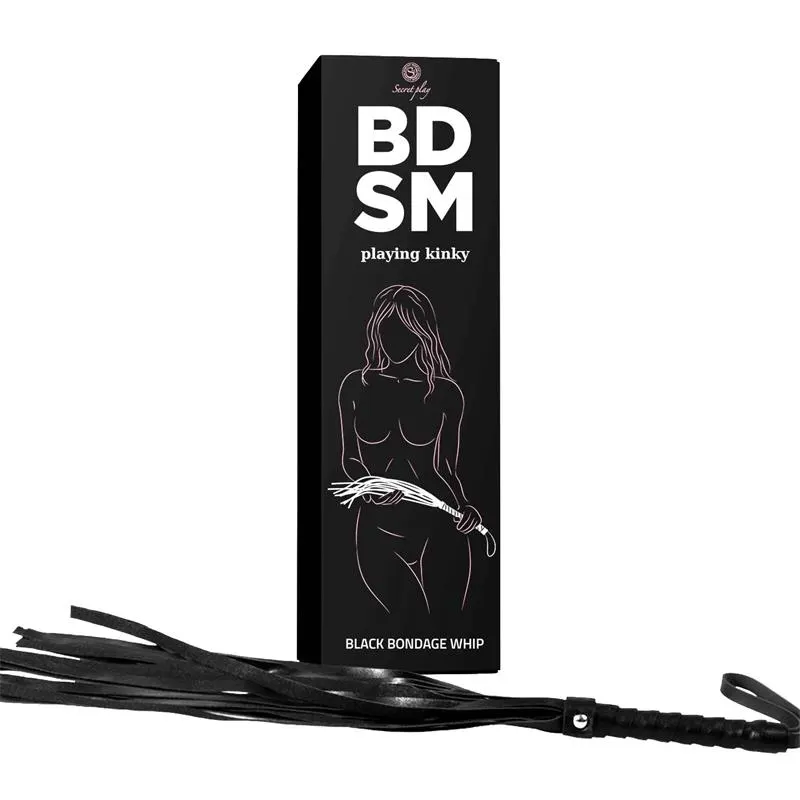 Flogger 44 cm Negro · SECRET PLAY · Accesorios y Sets — foto 5