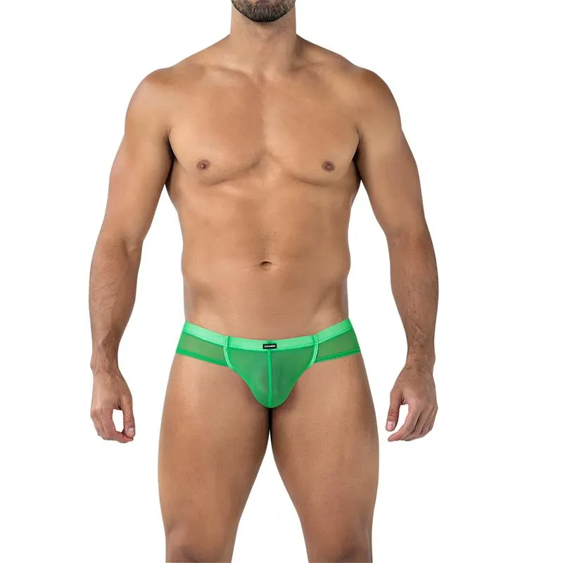 C4MSPX22 Calzoncillo Cheeky Brief Verde · CUT4MEN · Tangas y Braguitas