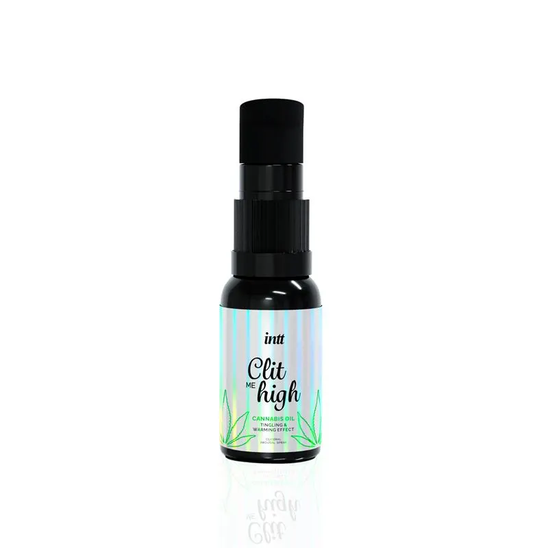 Estimulador de Clítoris Clit Me High con Aceite de Cannabis · INTT · Potenciadores y Retardantes