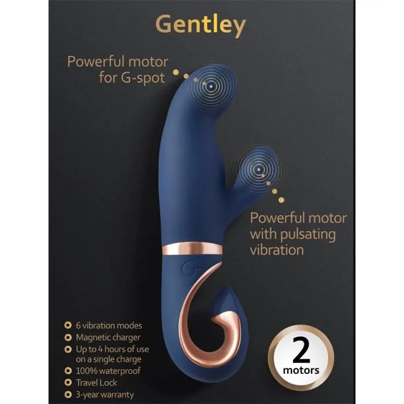 Gentley Vibrador Punto G Caribbean Blue · GVIBE · Vibradores — Foto 3