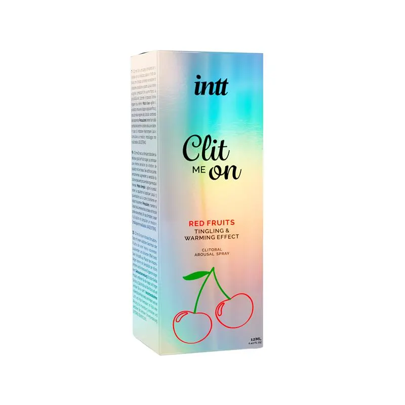 Estimulador de Clítoris en Spray Clit Me On Frutos Rojos 12 ml · INTT · Potenciadores y Retardantes — Foto 2