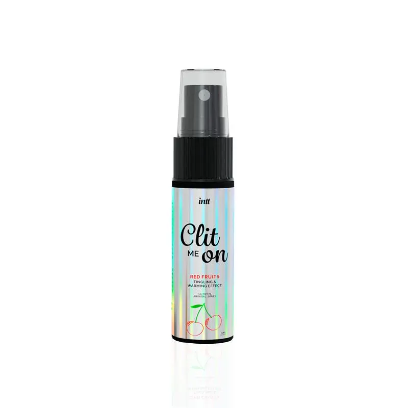Estimulador de Clítoris en Spray Clit Me On Frutos Rojos 12 ml · INTT · Potenciadores y Retardantes