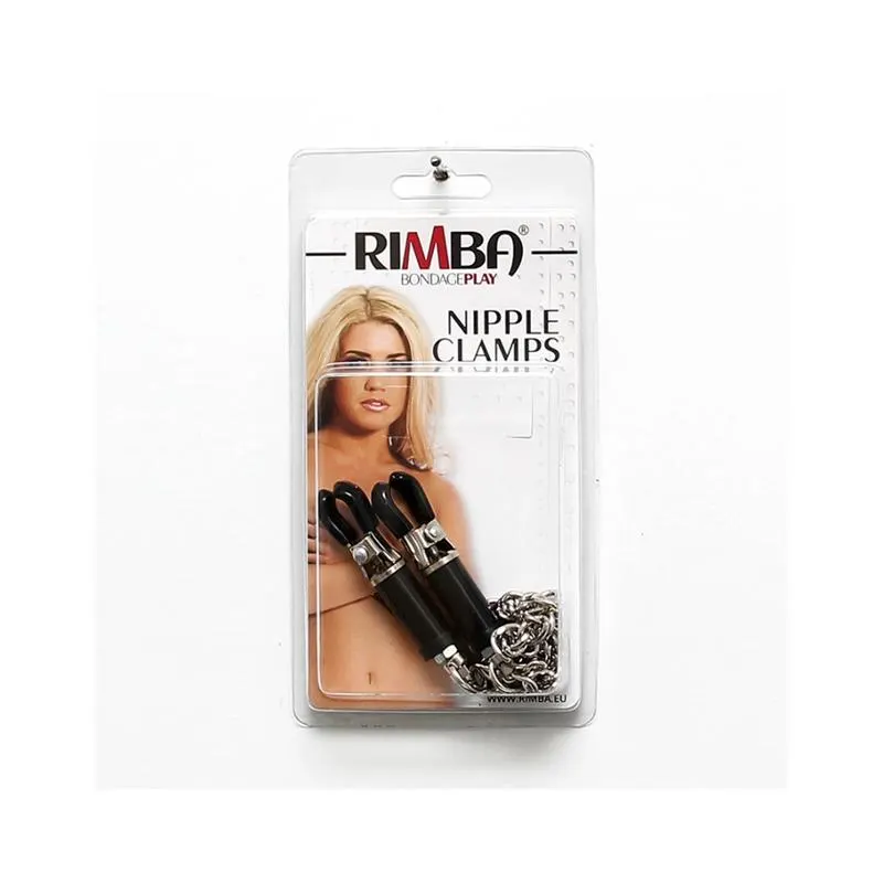 Pinzas para Pezones con Cadena Ajustable · BONDAGE PLAY · Pinzas y Pezoneras — Foto 3