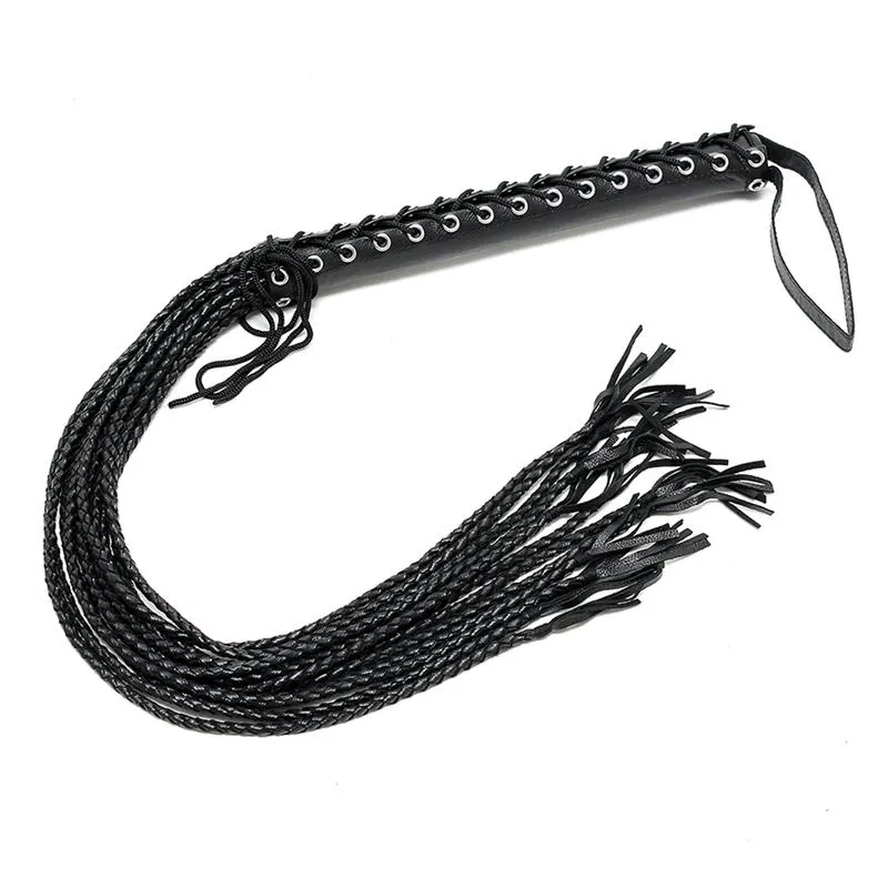 Flogger de Cuero 90 cm · BONDAGE PLAY · BONDAGE PLAY · Spanking y Azotes
