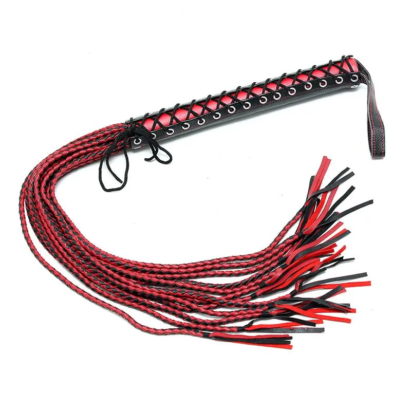 Flogger de Cuero 90 cm · BONDAGE PLAY · BONDAGE PLAY · Spanking y Azotes