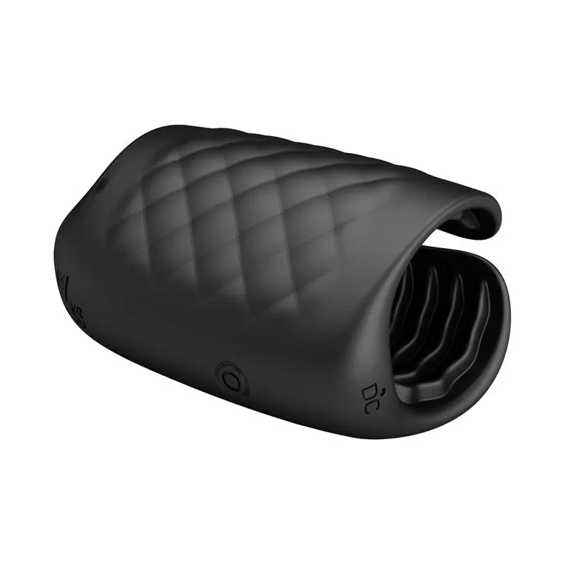 Black Glans Trainer Masturbador Manual con Vibración · PRETTYLOVE · Masturbadores Él — Foto 8