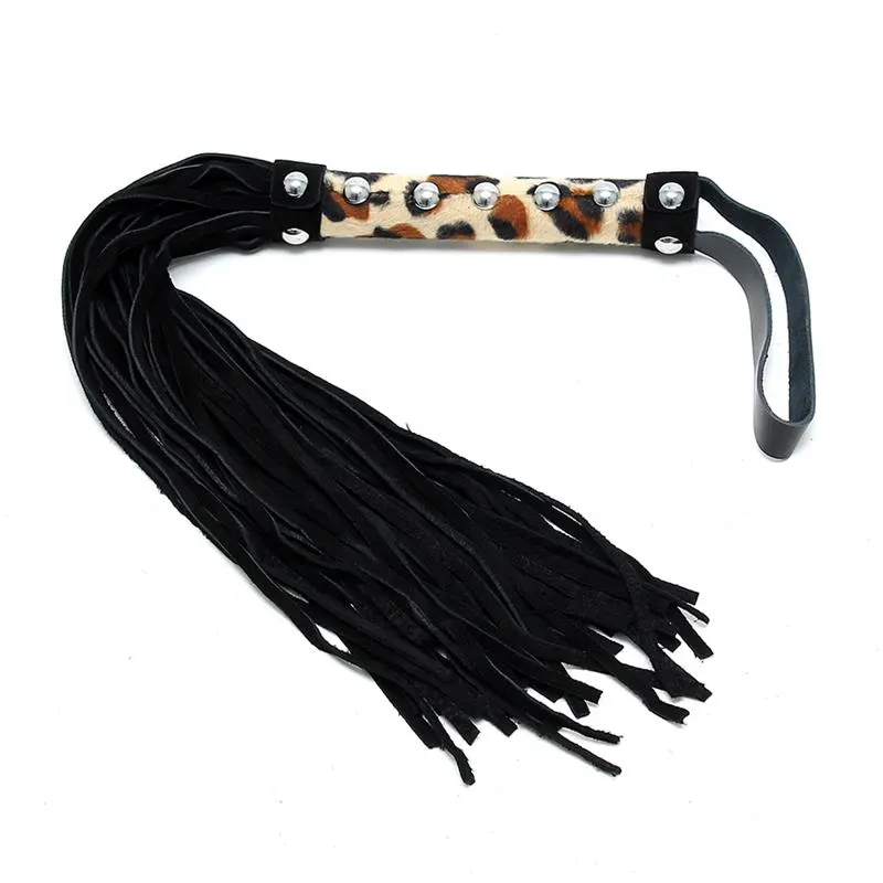 Flogger Leopardo 44 cm · BONDAGE PLAY · Spanking y Azotes — photo 2