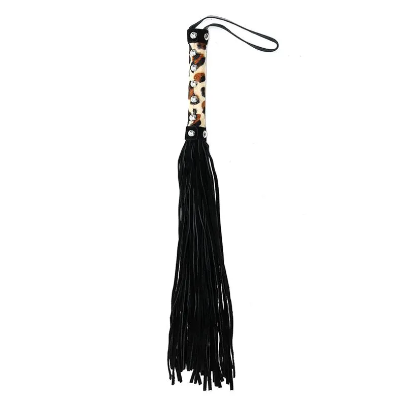 Flogger Leopardo 44 cm · BONDAGE PLAY · Spanking y Azotes — photo 3