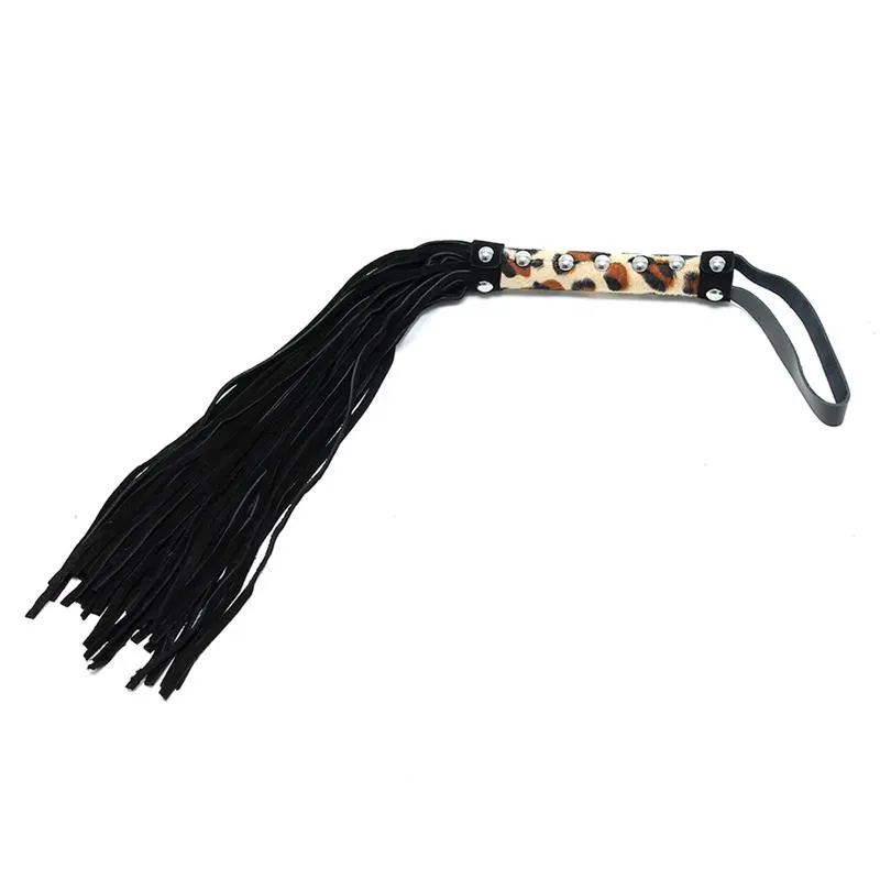 Flogger Leopardo 44 cm · BONDAGE PLAY · Spanking y Azotes