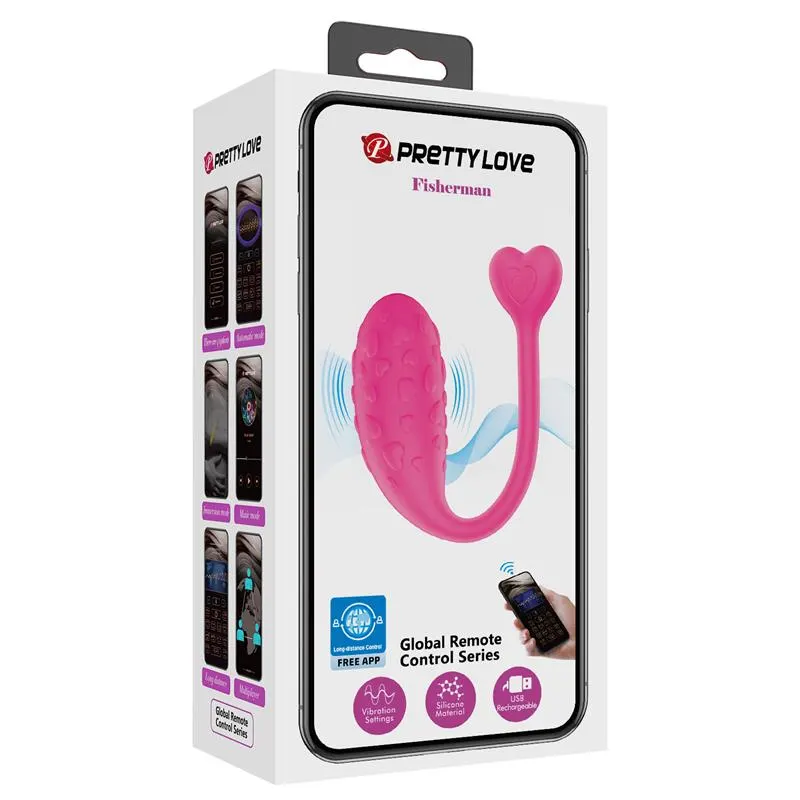 Fisherman Huevo Vibrador con APP · PRETTYLOVE · Huevos y Balas Vibradoras — Foto 19