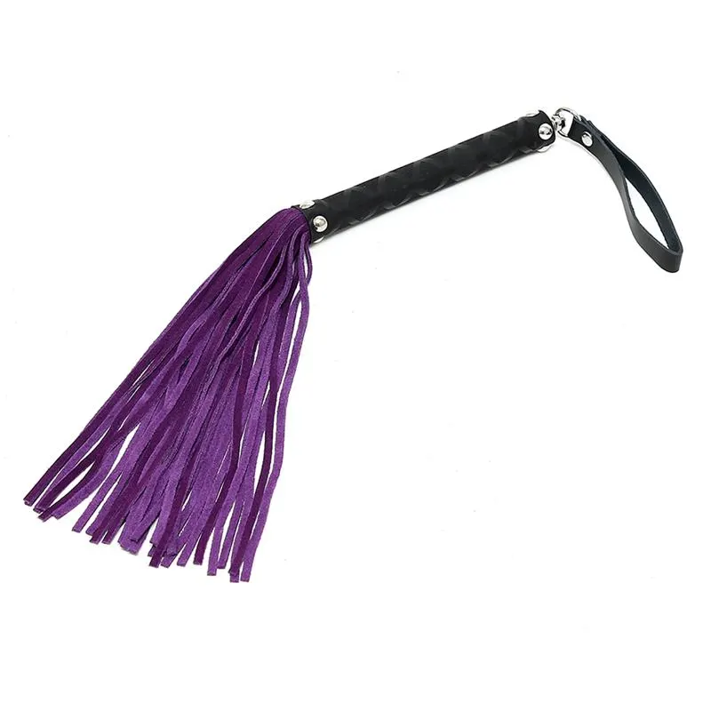 Flogger Morado 35 cm · BONDAGE PLAY · Spanking y Azotes — Foto 2