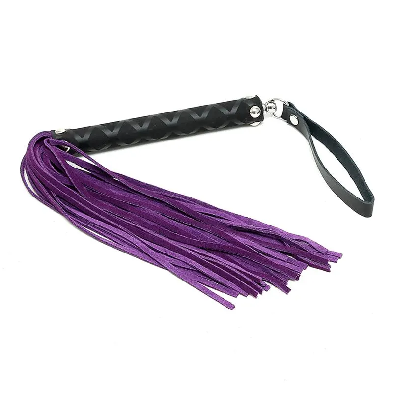Flogger Morado 35 cm · BONDAGE PLAY · Spanking y Azotes — Foto 3