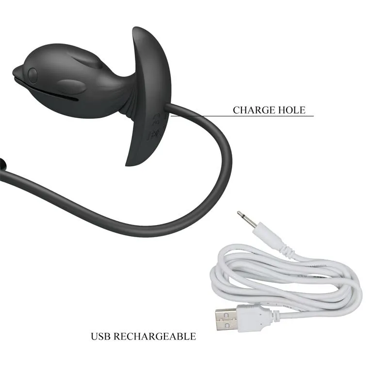 Hanson Plug Anal Inflable con Vibración · PRETTYLOVE · Anal — Foto 9
