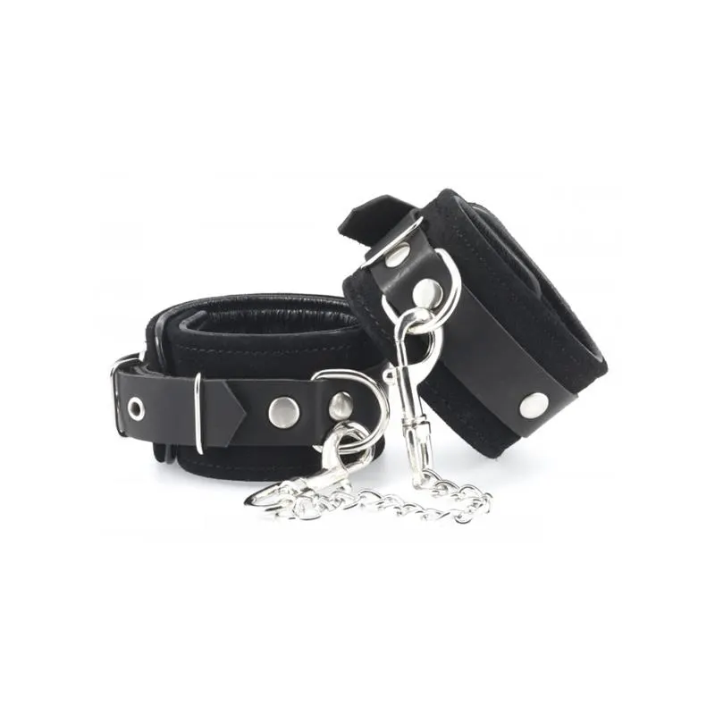 Esposas Cuero Ajustables · BONDAGE PLAY · Esposas y Ataduras