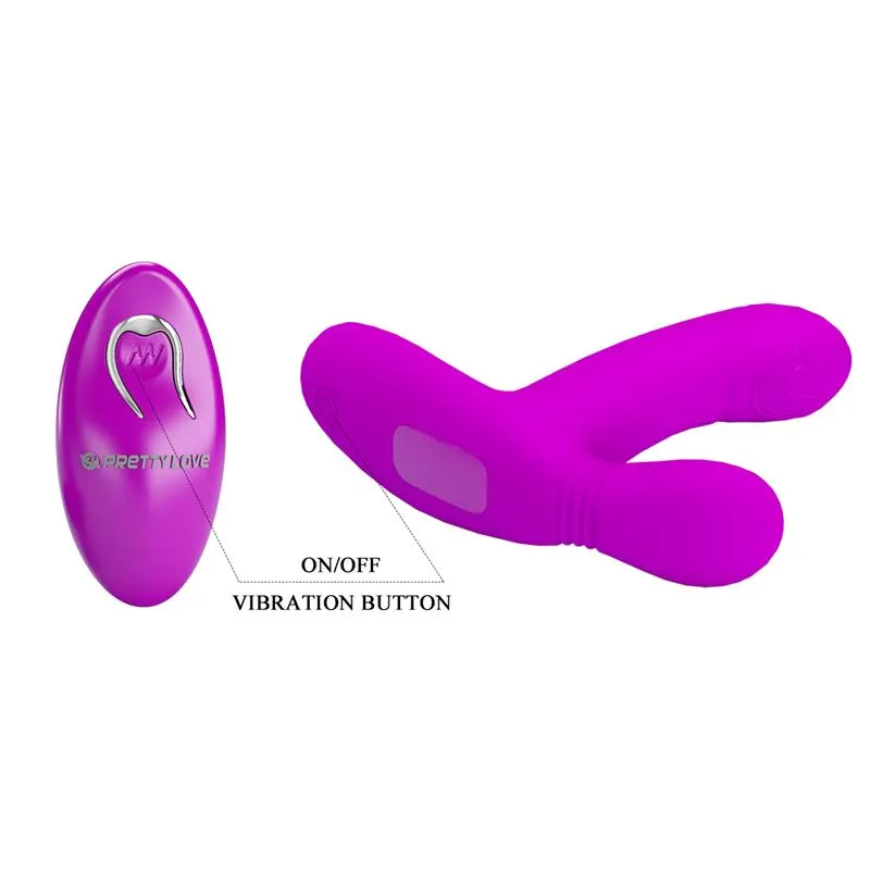 Geri Estimulador con Vibración y Licking con Control Remoto · PRETTYLOVE · Estimuladores de Clítoris — Foto 7