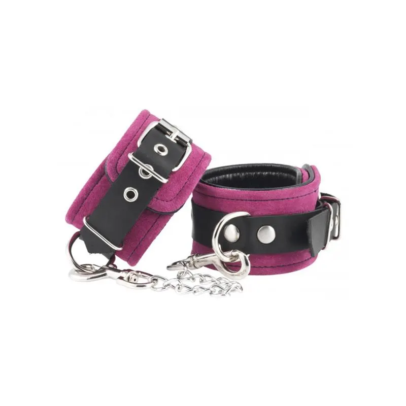 Esposas Cuero Pies Rosa Ajustable · BONDAGE PLAY · Esposas y Ataduras — Foto 2