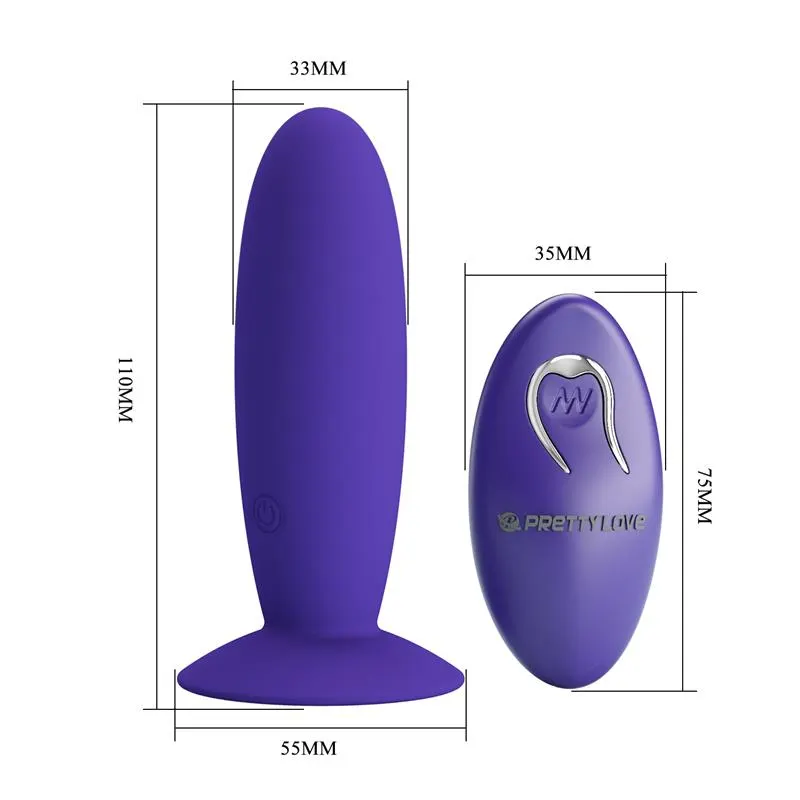 Youth Plug Anal con Control Remoto · PRETTYLOVE · Anal — Foto 5