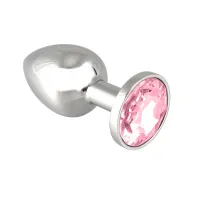 Plug Metal Rosa 7,3 cm · BONDAGE PLAY · Anal