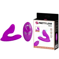 Melvin Plug Anal con Vibración y Control Remoto · PRETTYLOVE · Anal
