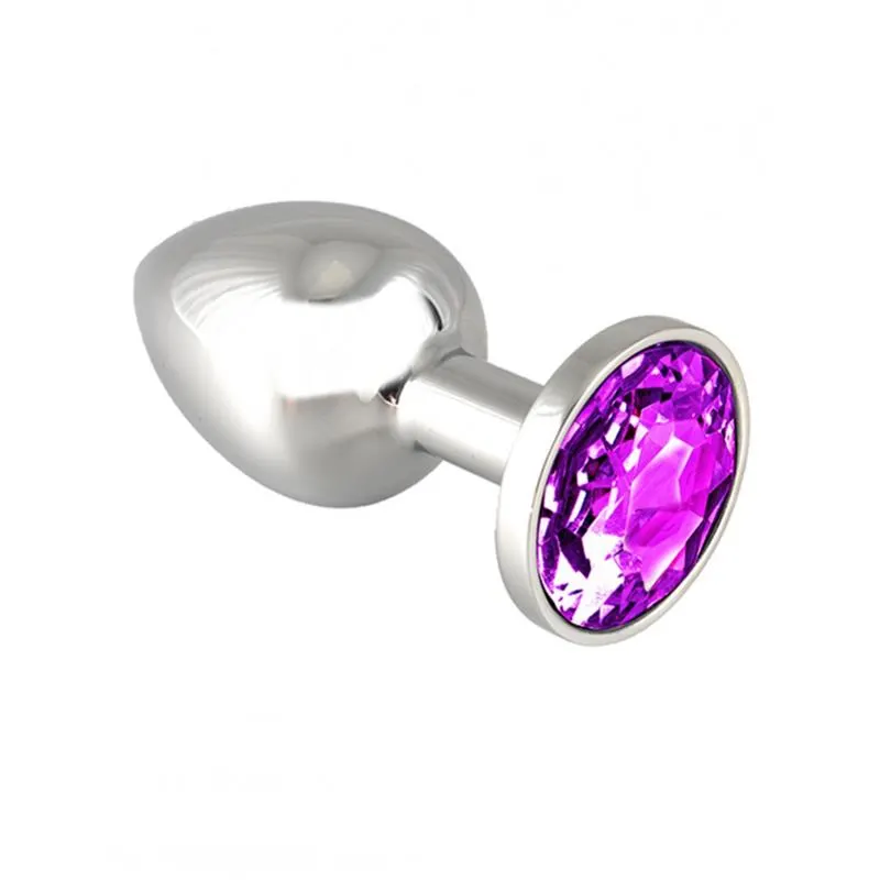 Plug XS con Cristal 5.7 cm · BONDAGE PLAY · Anal