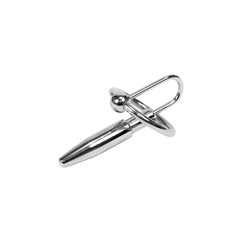 Plug Pene con Anillo Glande Metal 25mm · BONDAGE PLAY · Accesorios y Sets