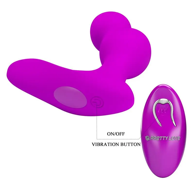 Terrance Plug Anal con vibración y Control Remoto · PRETTYLOVE · Anal — Foto 7