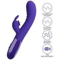 Cerberus Youth Vibrador con Lengua · PRETTYLOVE · Vibradores