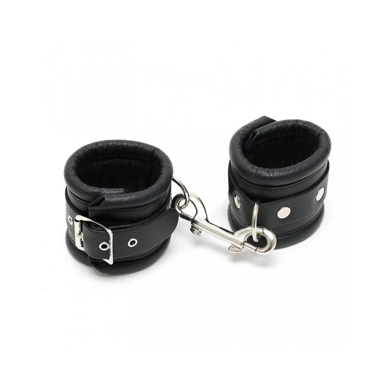 Esposas Cuero 7cm · BONDAGE PLAY · Esposas y Ataduras — Foto 2