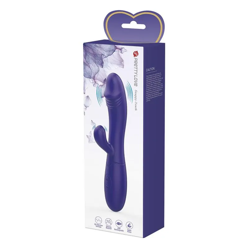 Snappy-Youth Vibrador de Conejito 2 Motores · PRETTYLOVE · Vibradores — Foto 9