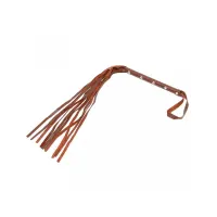 Flogger Cuero Marrón 62cm · BONDAGE PLAY · Spanking y Azotes