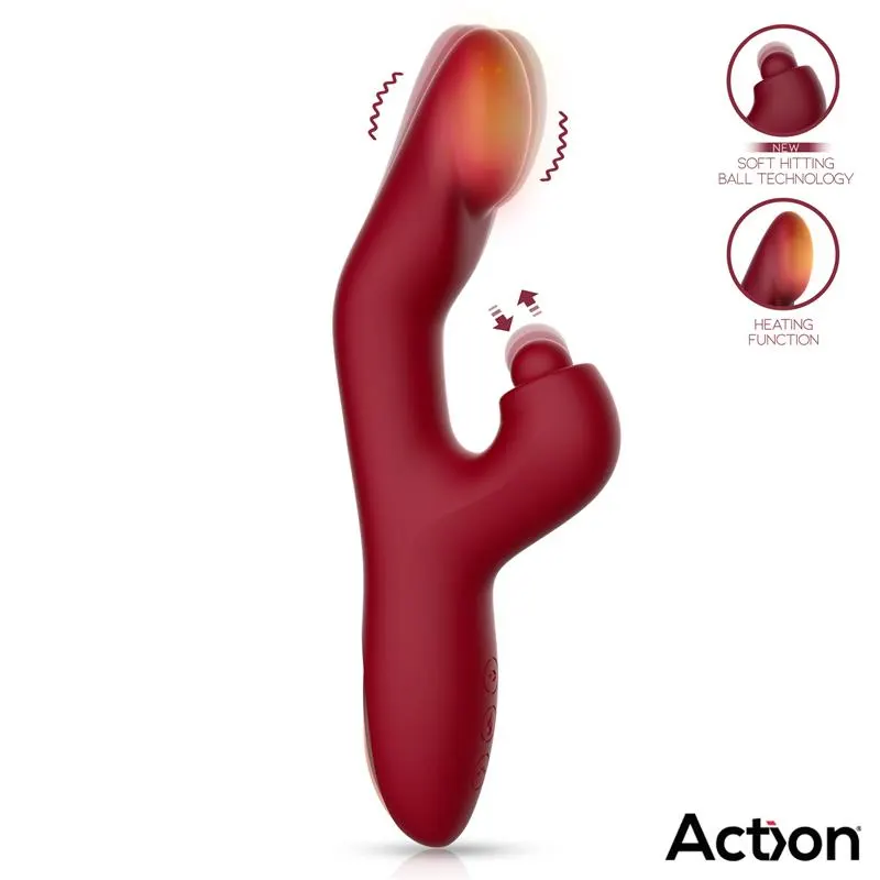 Velter Soft Clit Hitting Ball con Vibración y Efecto Calor · ACTION · Vibradores — photo 2