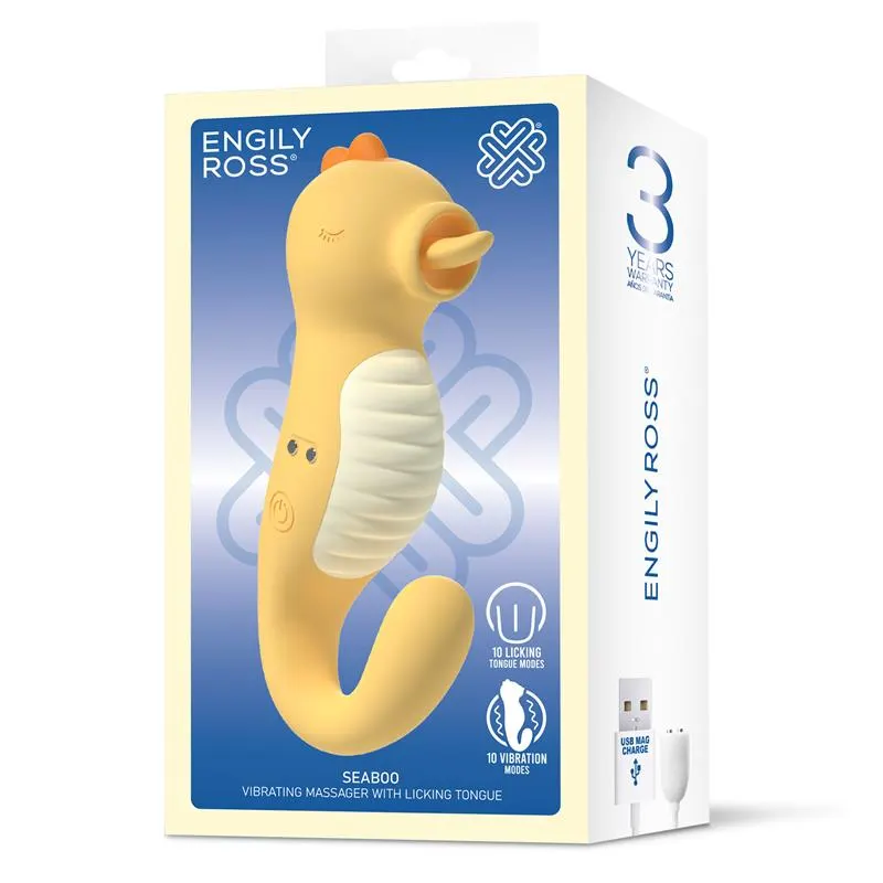 Seaboo Masajeador con Vibracion y Lengua Licking · ENGILY ROSS · Accesorios y Sets — Foto 10