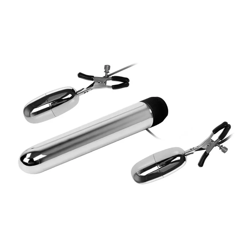 Baile Set Bala Vibrador y Pinzas para Pezones con Vibración Turbo · BAILE · Huevos y Balas Vibradoras — Foto 3