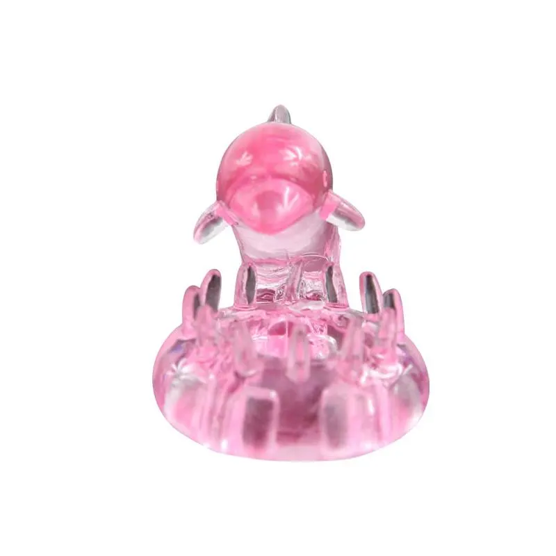Anillo Vibrador Love Dolphig Ring Rosa · BAILE · Accesorios y Sets — photo 3