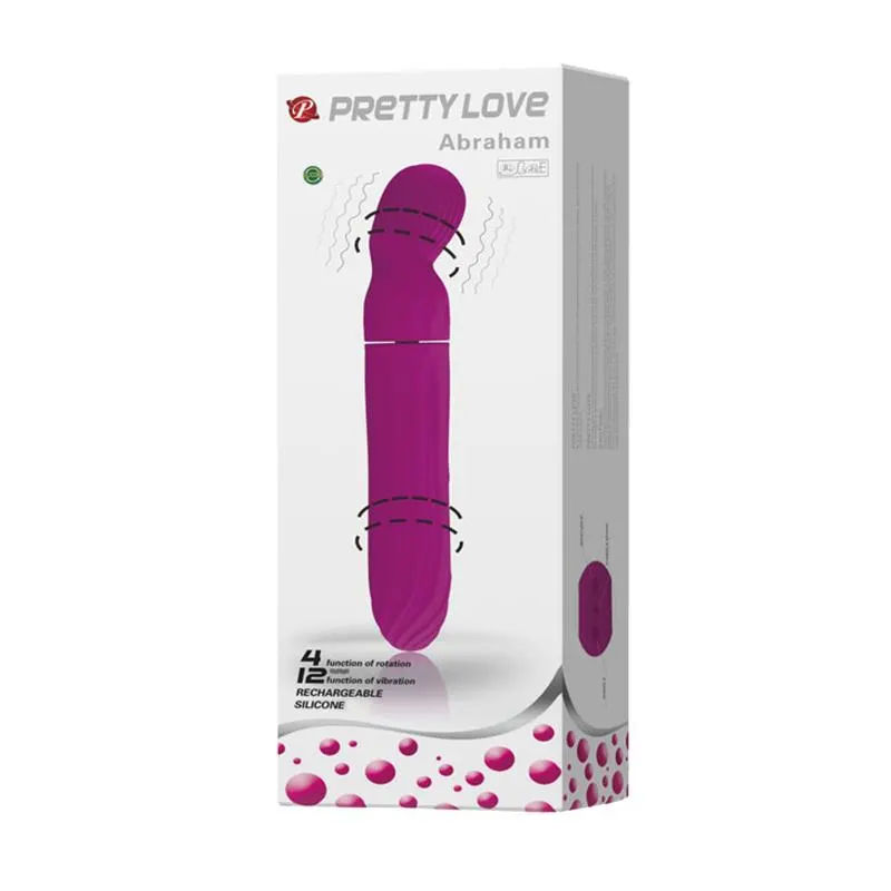 Vibrador Rotador Abraham Púrpura · PRETTYLOVE · Vibradores — Foto 7