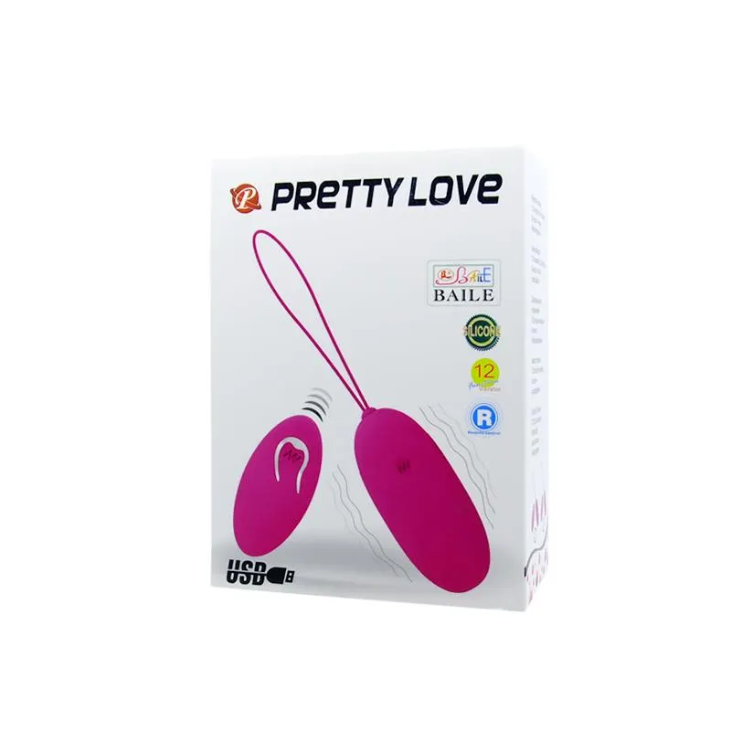 Huevo Vibrador Berger Rosa · PRETTYLOVE · Estimuladores de Clítoris — Foto 10