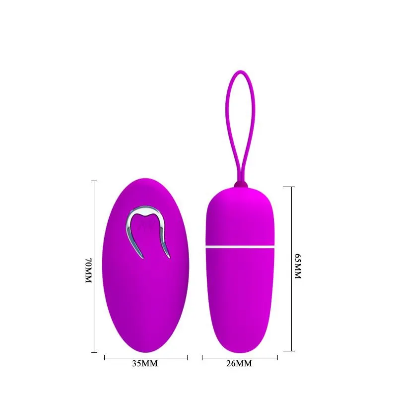 Pretty Love Huevo Vibrador Bradley Color Púrpura · PRETTYLOVE · Estimuladores de Clítoris — Foto 4